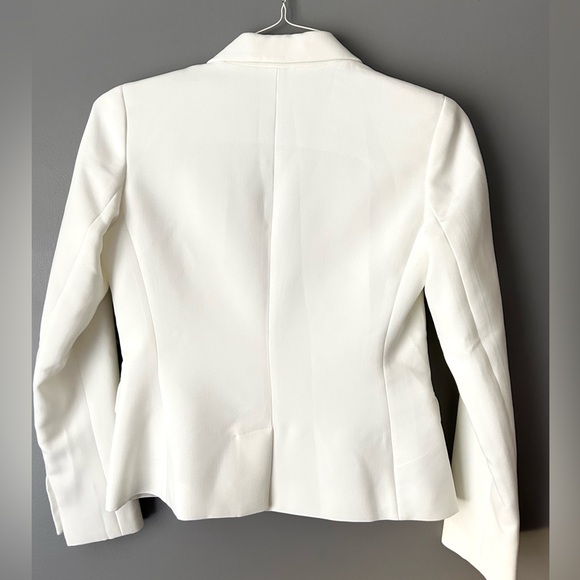 Banana Republic Blazer Elegant White Women's Jacket - Picture 3 of 8